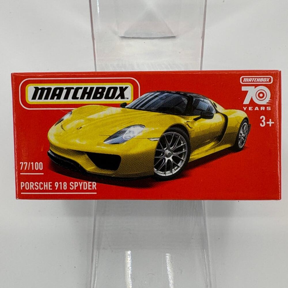 Matchbox Power Grabs Porsche 918 Spyder 70 years